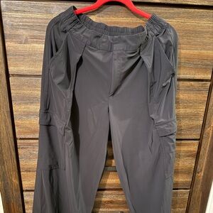 Athleta Men's Black Cargo Jogger Pants